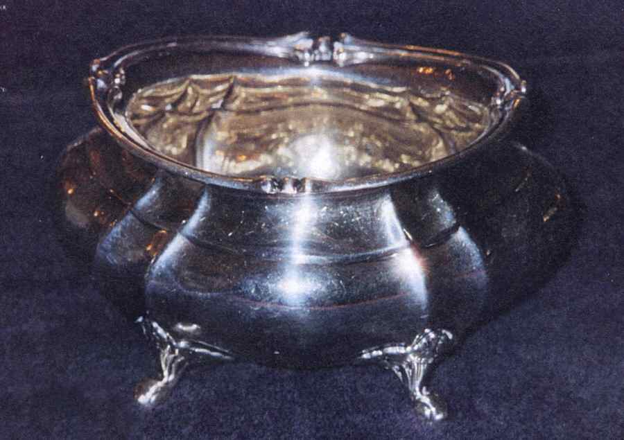 2392 (Sterling, Hollowware) Waste Bowl by Fisher Silversmiths-1