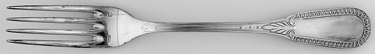 Empire (Silverplate) Fork by Frionnet Francois & Co-1