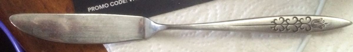 FJG3 (Stainless) Flat Handle Master Butter Knife by FJG-1