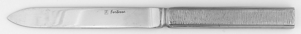 Acqua (Stainless) Modern Solid Knife by Fortessa-1