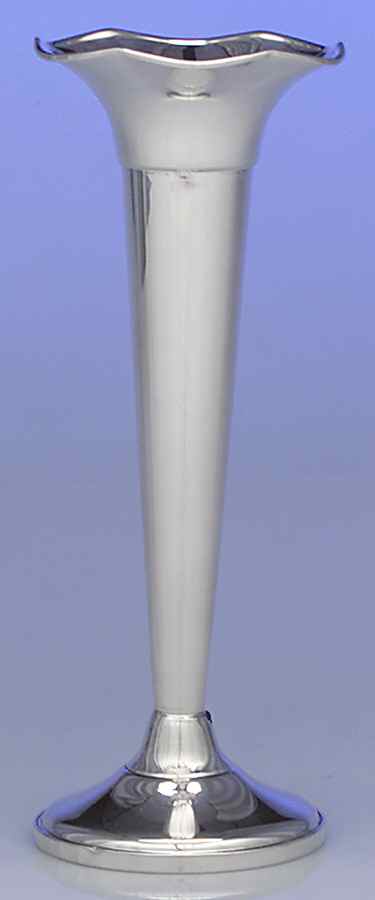 606 (Sterling, Hollowware) 6" Bud Vase by Fisher Silversmiths-1
