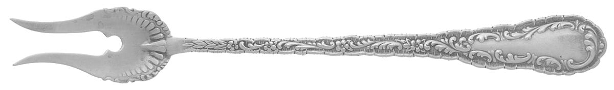 Damascus (Sterling, 1894) Olive Fork by Frank Whiting-1
