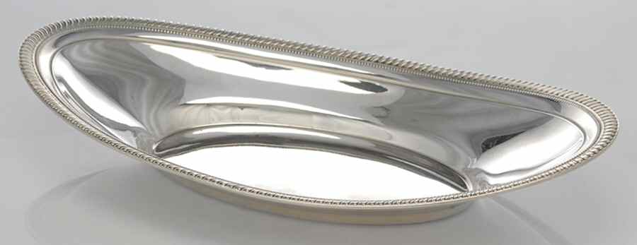 2250 (Sterling, Hollowware) 12" Bread Tray by Fisher Silversmiths-1