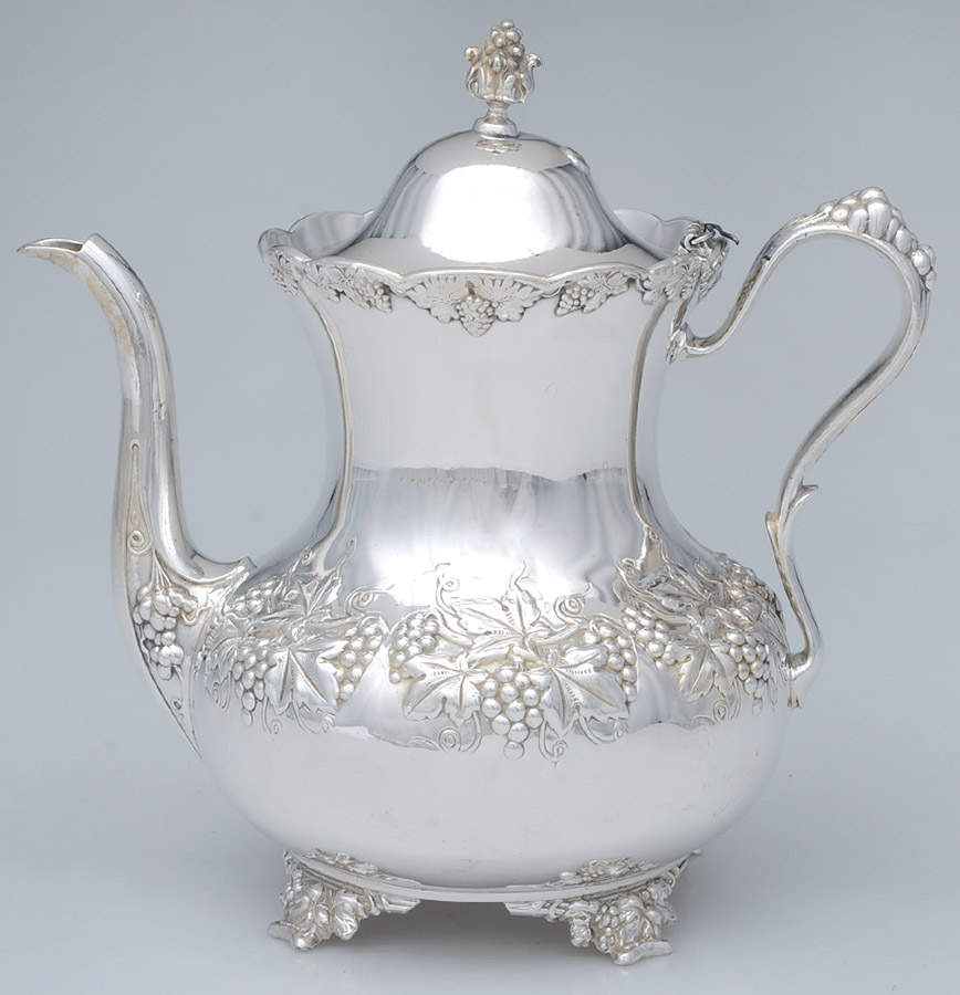 241 (Silverplate, Hollowware) Teapot by Forbes-1
