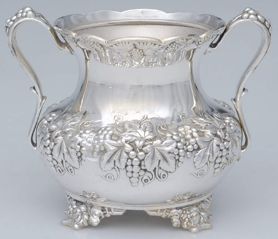 241 (Silverplate, Hollowware) Sugar Bowl No Lid by Forbes-1
