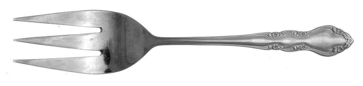Radiance (Stainless) Medium Solid Cold Meat Serving Fork by Farberware-1