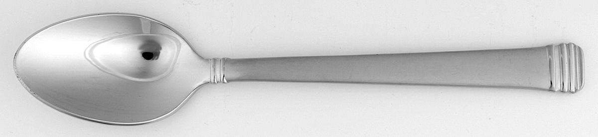 Encore-Frosted (Stainless) Place/Oval Soup Spoon by Fortunoff-1