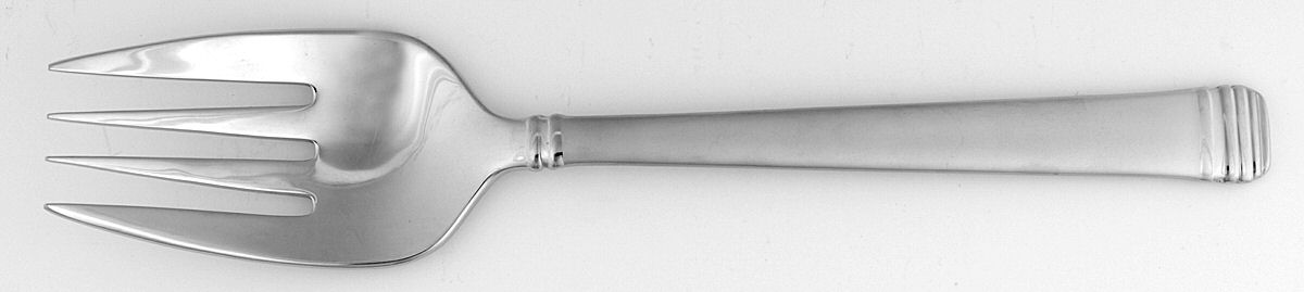 Encore-Frosted (Stainless) Solid Serving Fork by Fortunoff-1