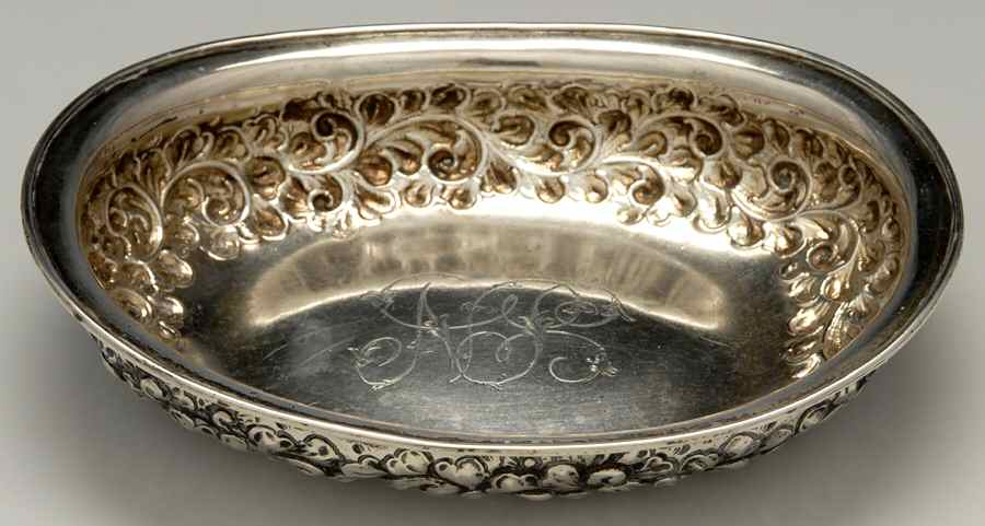 151 (Sterling, Hollowware) 6" Oval Bowl by Frank Smith-1
