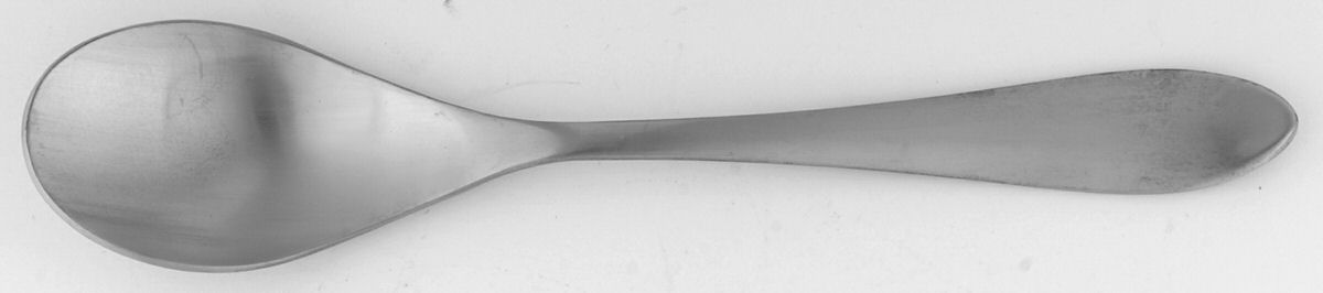Basil (Stainless) Place/Oval Soup Spoon by Food Network-1
