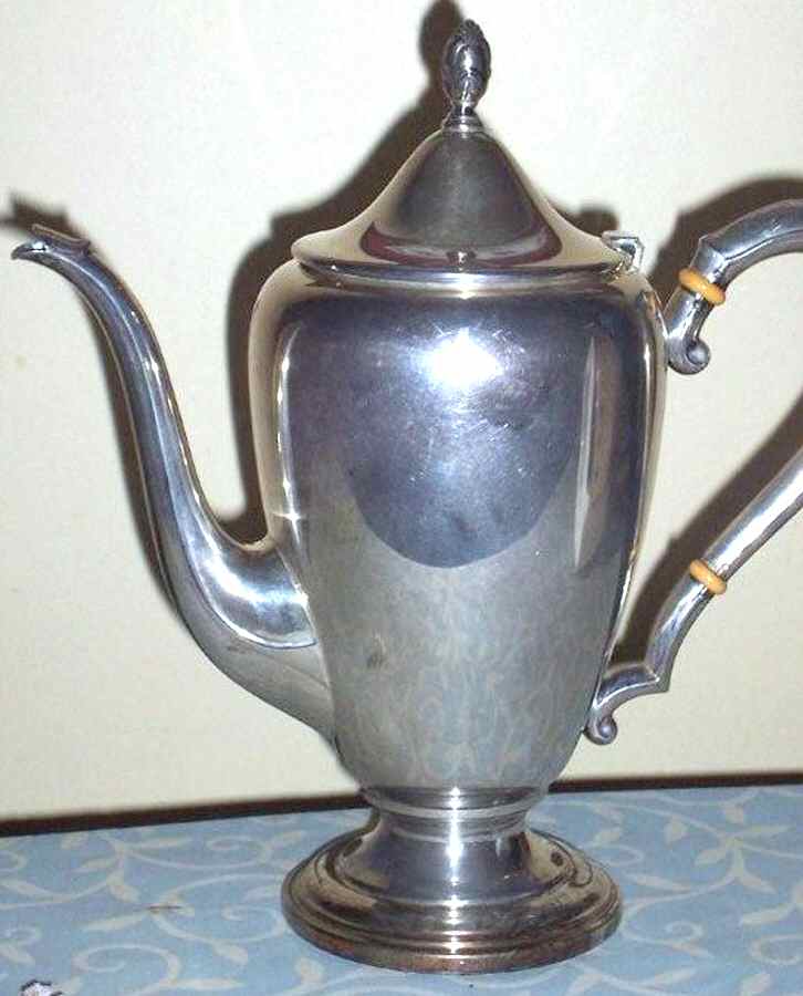 702 (Sterling, Hollowware) Coffee Pot by Frank Whiting-1