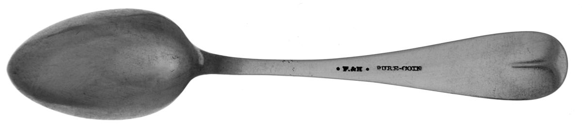 Coin Silver Flatware Demitasse Spoon by Farrington & Hunnewell-2