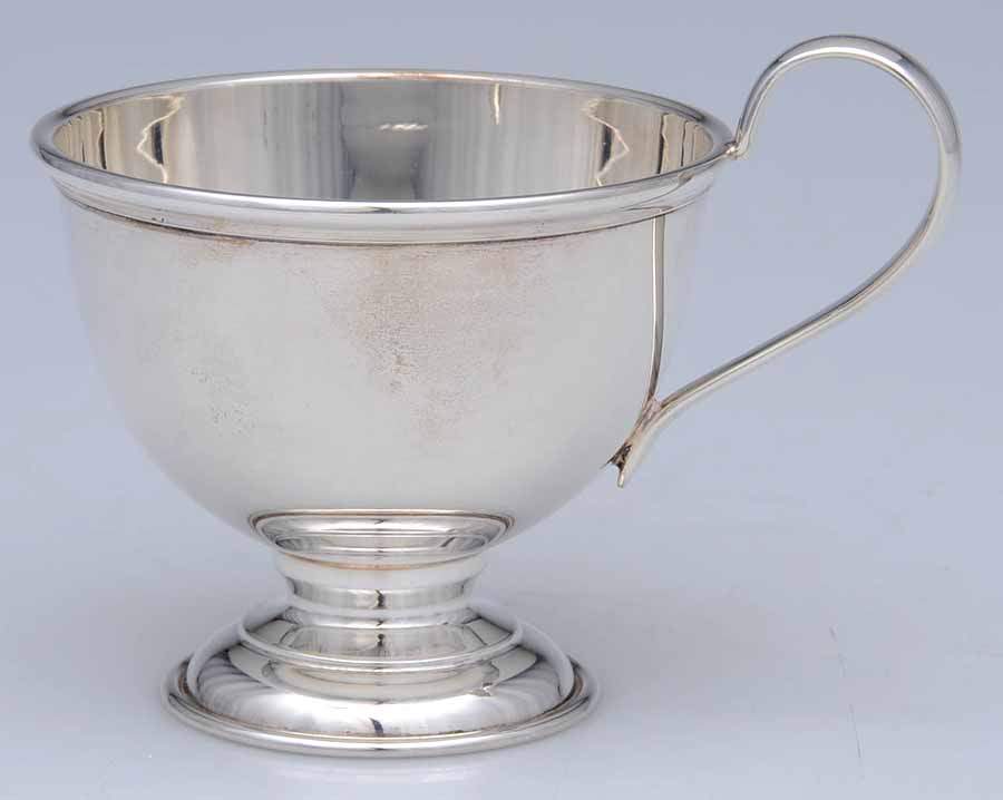 244 (Sterling, Hollowware) Sterling Punch Cup by Fisher Silversmiths-1