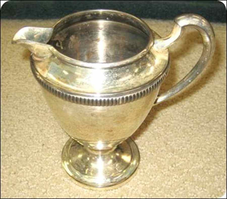 1760 (Silverplate, Hollowware) Creamer by Friedman-1