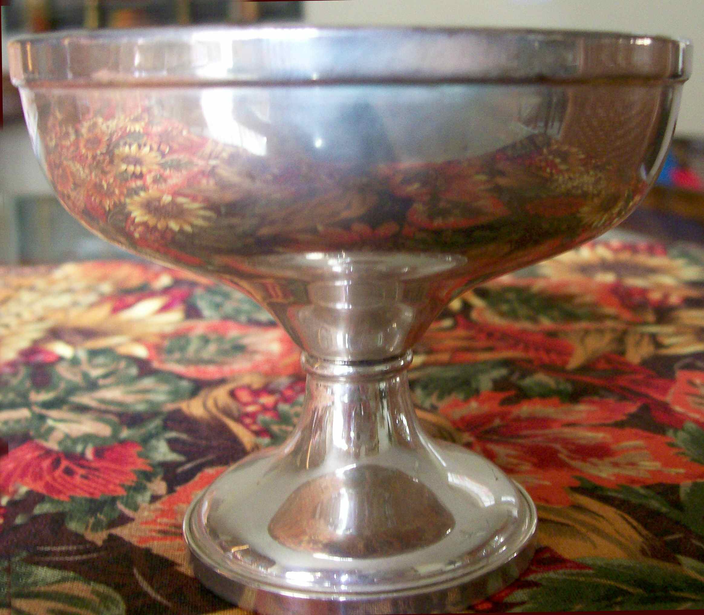 500 (Sterling, Hollowware) Weighted Individual Oyster Cocktail Cup by Fisher Silversmiths-1