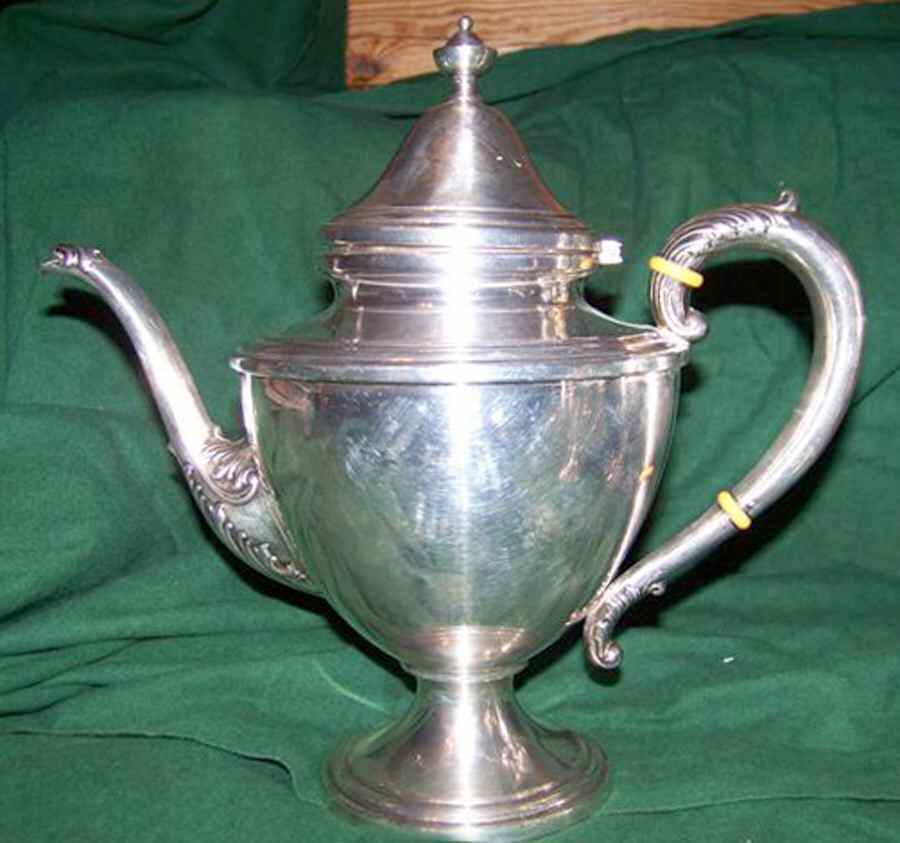 P706 (Sterling, Hollowware) Teapot by Frank Whiting-1