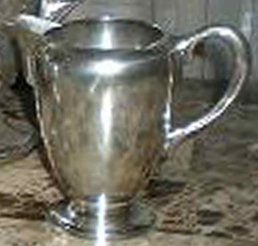 2315 (Sterling, Hollowware) Creamer by Fisher Silversmiths-1