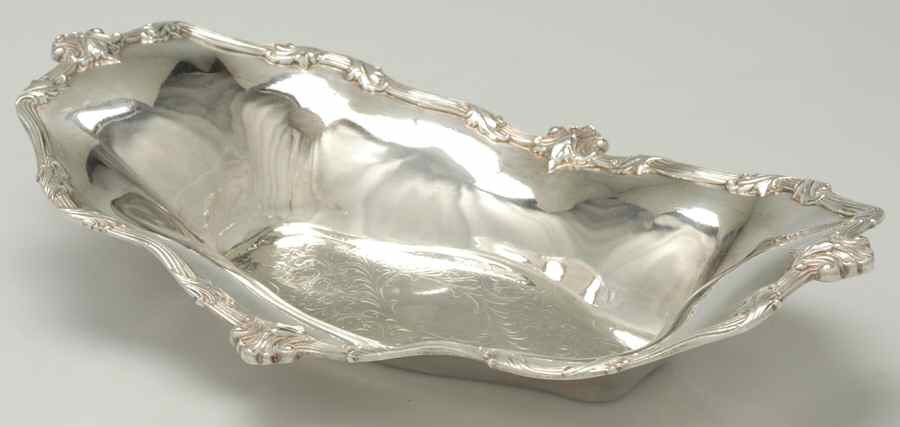 75 (Silverplate, Hollowware) 12" Bread Tray by Forbes-1