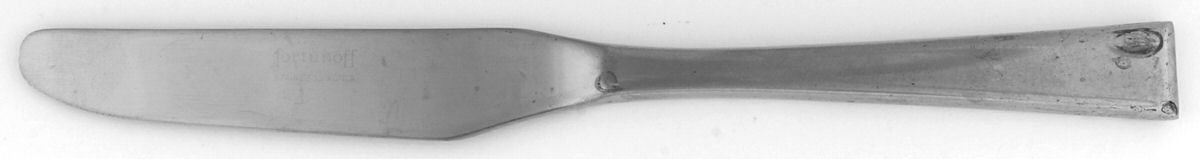 FTU26 (Stainless) Modern Solid Knife by Fortunoff-1