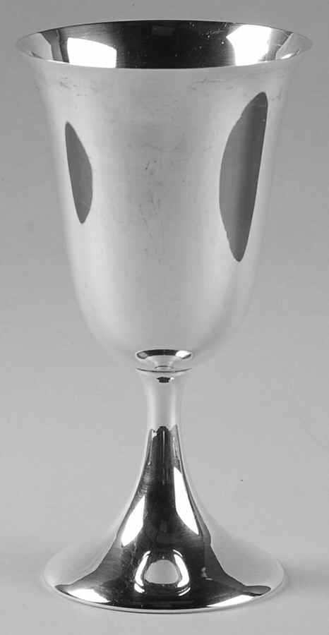 S69 (Sterling, Hollowware) Water Goblet by Fisher Silversmiths-1