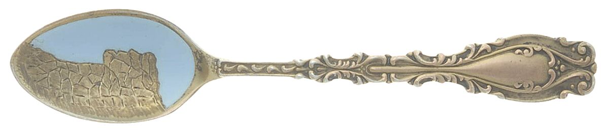 States & Cities Souvenir Spoons(Sterling) New Hampshire Demitasse Spoon by Frank Whiting-1