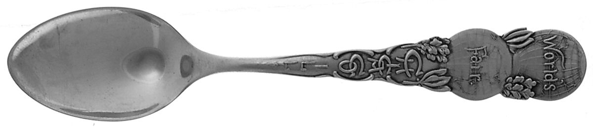 States & Cities Souvenir Spoons(Sterling) Illinois Demitasse Spoon by Frank Whiting-1