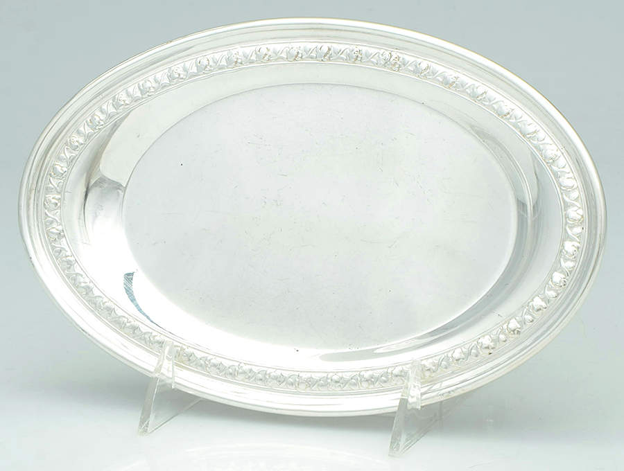 1600 (Silverplate, Hollowware) Plated Gravy Underplate by F B Rogers-1