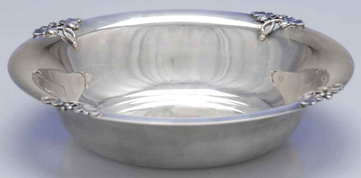 K267 (Silverplate, Hollowware) 6" Bon Bon Bowl by Fisher Silversmiths-1