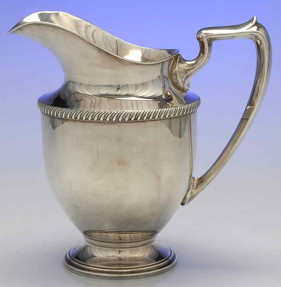 2010 (Sterling, Hollowware) 48 Oz Pitcher by Fisher Silversmiths-1