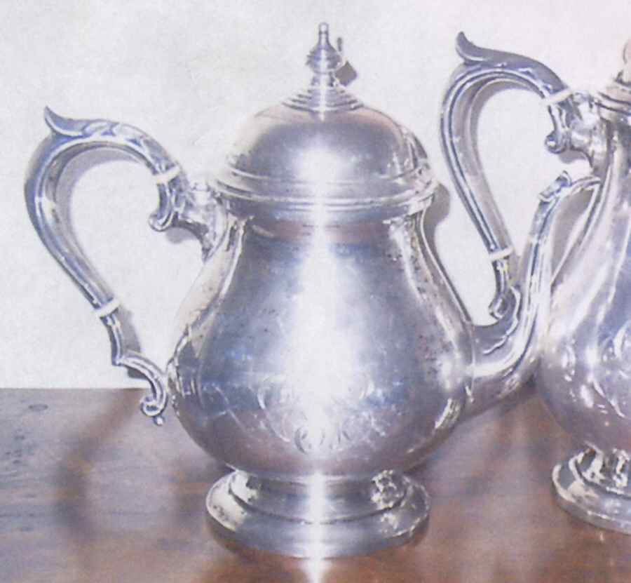 Early Georgian (Sterling, Hollowware) Teapot by Fisher Silversmiths-1