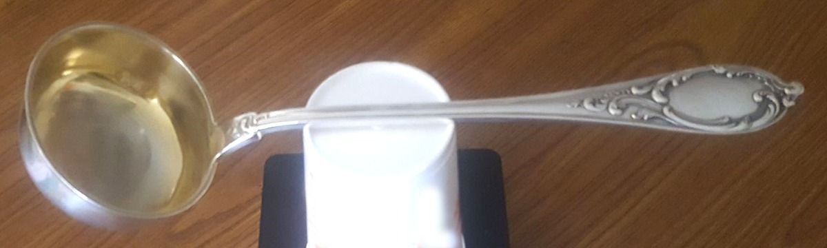 FGS2 (Sterling) Solid Soup Ladle by Faberge-1