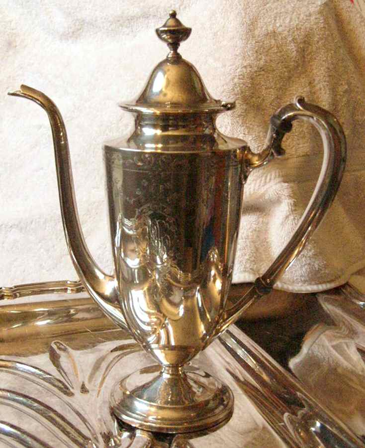 6379 (Sterling, Hollowware) Coffee Pot by Frank Whiting-1
