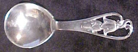 FRG16 (Sterling) Tea Caddy Spoon by Frigast-1