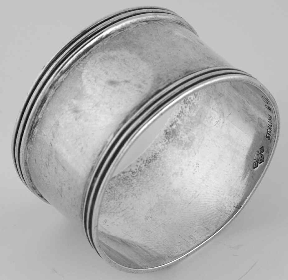 601 (Sterling, Hollowware) Napkin Ring by Fessenden-1