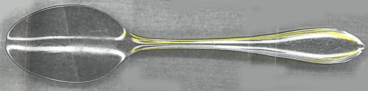 Valencia Gold (Stainless) Teaspoon by Furst Furosil-1