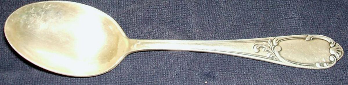 FRQ10 (Silverplate) Place/Oval Soup Spoon by Frionnet Francois & Co-1