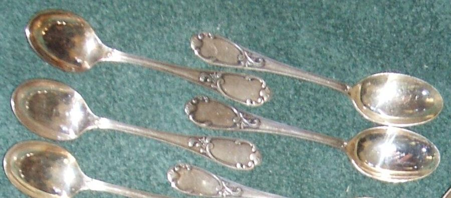 FRQ10 (Silverplate) Teaspoon by Frionnet Francois & Co-1