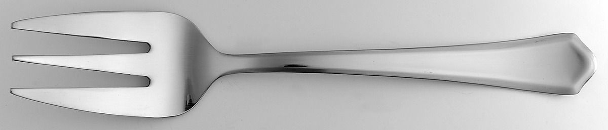 Barberry Mirror (Stainless) Medium Solid Cold Meat Serving Fork by Farberware-1