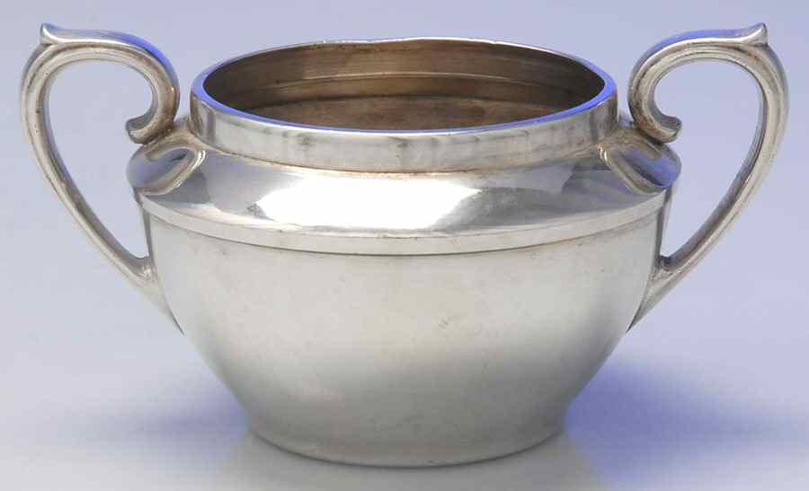 3608 (Silverplate, Hollowware) Open Sugar Bowl by Forbes-1
