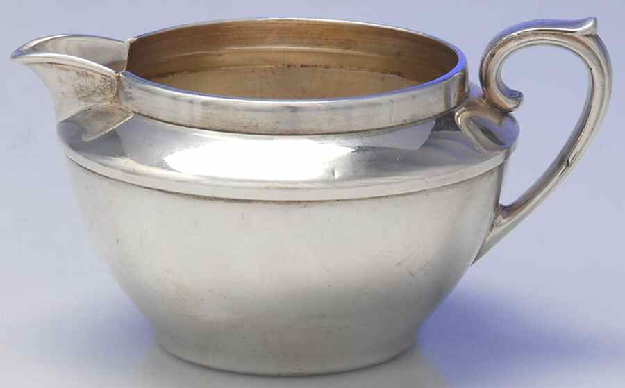 3608 (Silverplate, Hollowware) Creamer by Forbes-1