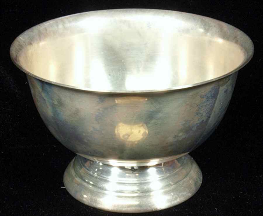 Paul Revere Bowls (Silverplate, Hollowware) 3" Paul Revere Bowl by Fisher Silversmiths-1
