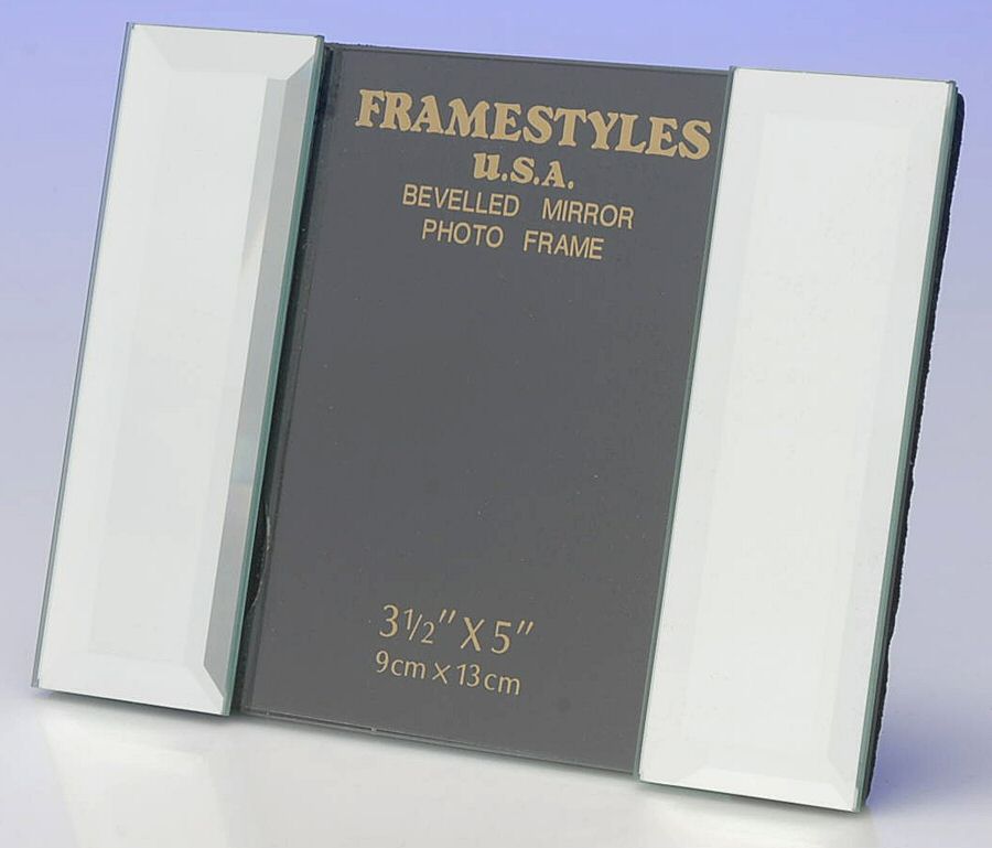 Picture Frames (Hollowware, Other) Frame Holds 3 1/2" X 5" by Framestyles USA-1