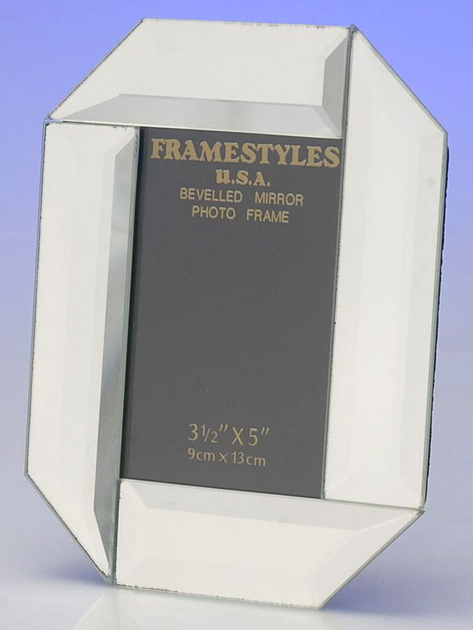 Picture Frames (Hollowware, Other) Frame Holds 3 1/2" X 5" by Framestyles USA-1