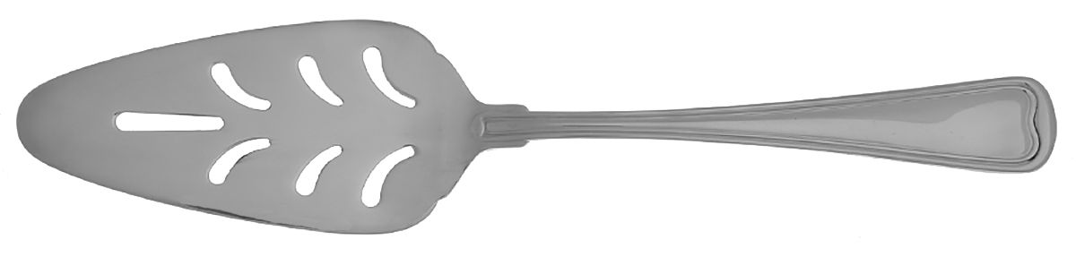 FTU28 (Stainless) Pierced All Stainless Pie Server by Fortunoff-1