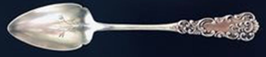 FES18 (Sterling) Bright Cut Fruit/Orange Spoon by Fessenden-1
