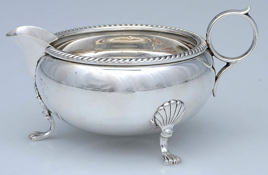 410 (Sterling, Hollowware) Creamer by Fisher Silversmiths-1