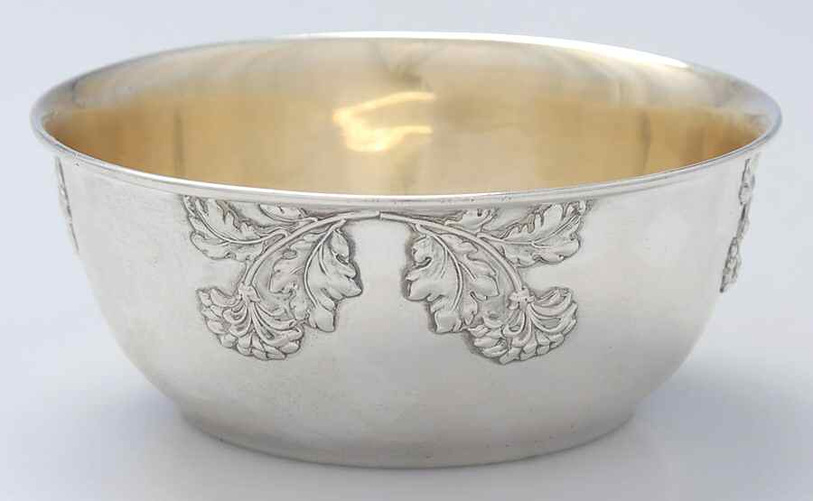 3743 (Sterling, Hollowware) Sterling Child's Bowl by Frank Whiting-1