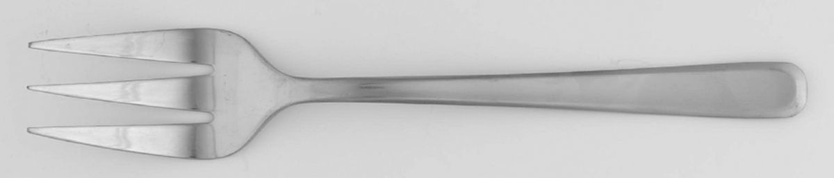 Rosemary (Stainless, Round Tip) Medium Solid Cold Meat Serving Fork by Food Network-1