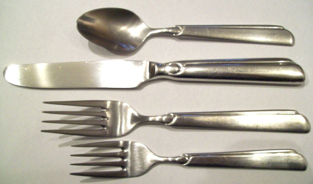 FTU31 (Stainless) Individual Salad Fork by Fortunoff-1