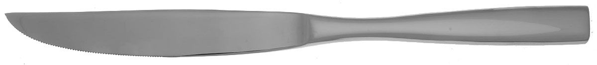 Lucca (Stainless) Individual Solid Handle Steak Knife by Fortessa-1